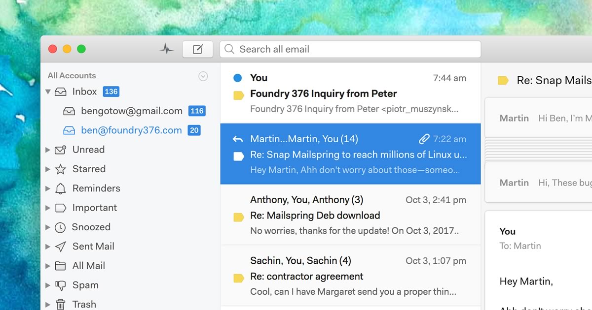 best free imap email client for mac